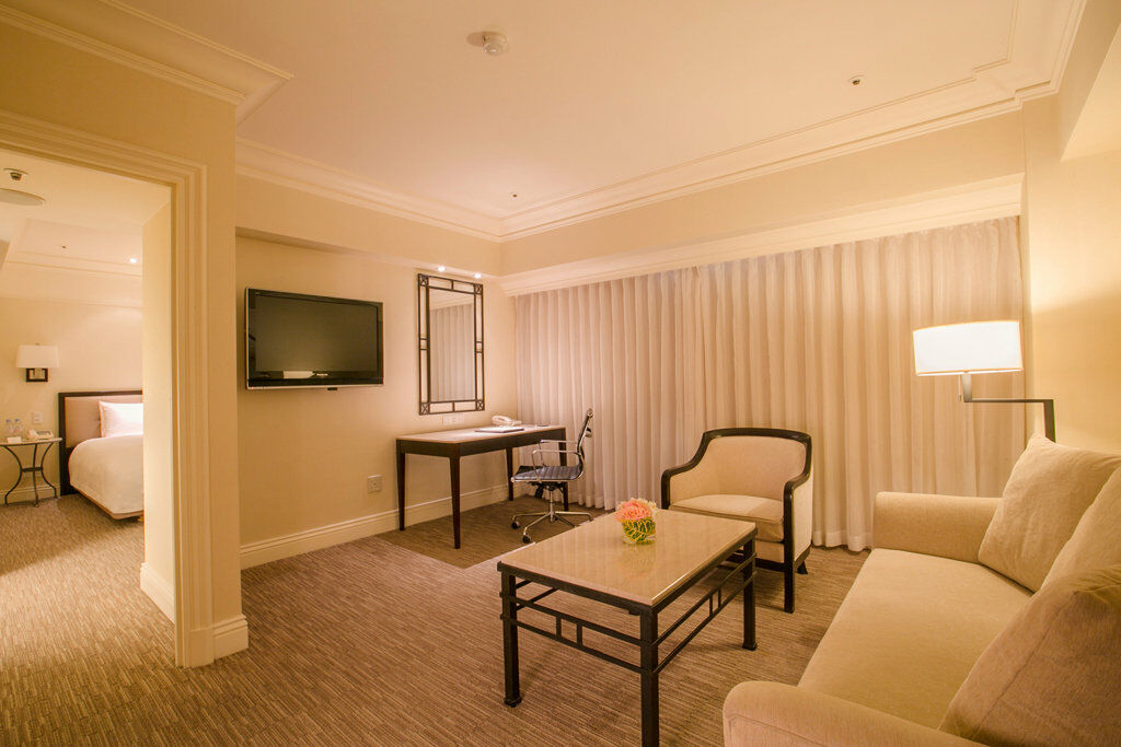 The Sherwood Tajpej Kültér fotó A suite at the hotel